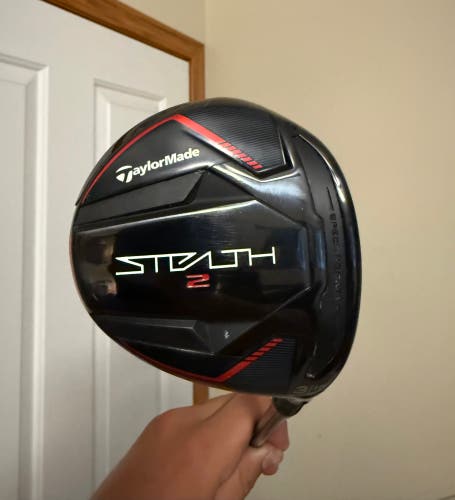 Men's TaylorMade Stealth 2 Right Handed Fairway Wood Regular Flex 3 Wood (Used)