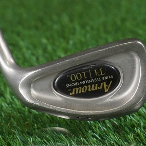Tommy Armour Ti 100 7 Iron Plus Titanium Irons Light / Senior Flex Graphite RH