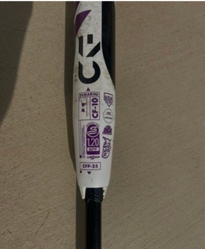 2025 DeMarini CF Composite Bat (-10) 24 oz 34" (Used)