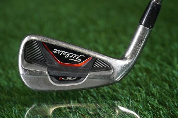 Titleist AP1 4 Iron 712 Dyamic Gold XP S300 Stiff Flex Steel Shaft Left Hand LH