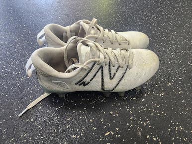 Used New Balance FREEZE LAX Cleats Mens White Senior 6 11849-S000040281