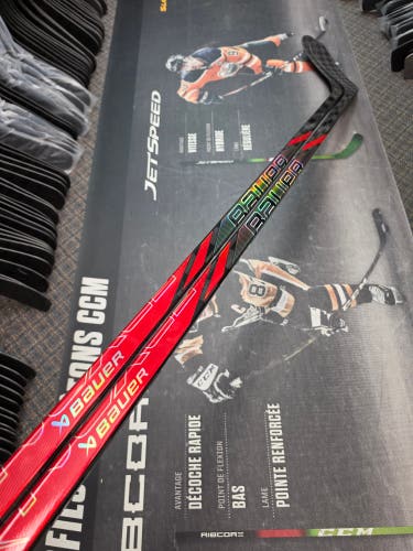 2 PACK | P86 | 77 Flex NEW! Senior Bauer Nexus Tracer Left Hand Hockey Stick Pro Stock (New)