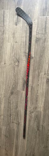 2 Pack CUSTOM Red Senior Bauer Pulse Left Hand Hockey Stick P88 77 Flex (New)