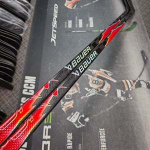 2 PACK | P28 | 77 Flex NEW! Senior Bauer Vapor Flylite Left Hand Hockey Stick Flex Pro Stock (New)
