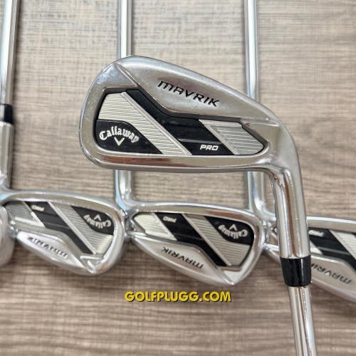 Callaway Mavrik Pro Iron Set 5-AW / Steel, Stiff (89)