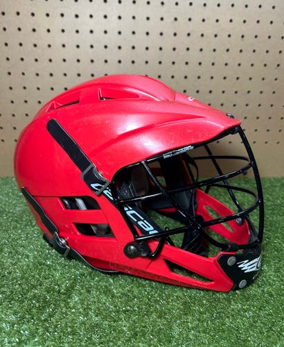 Cascade CS Red Black Youth Lacrosse Helmet