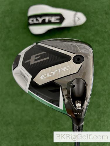 Callaway Elyte 9.0 Driver w Headcover / Stiff