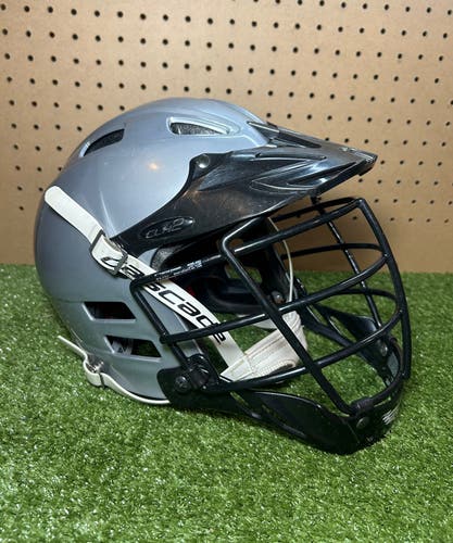 Cascade CLH-2 Silver Black Youth Lacrosse Helmet CLH2