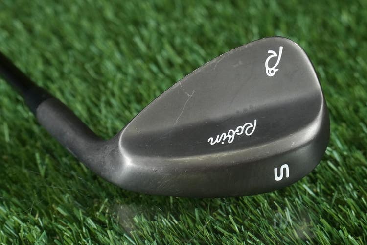 Robin Sand Wedge "S" Wedge Flex Black Steel Shaft Right Handed RH ~ LOOK!!