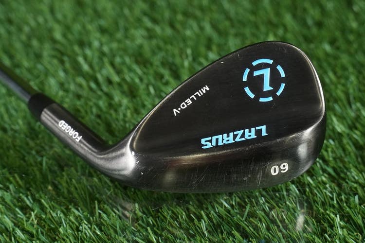 Lazrus Milled-V 60 Lob Wedge Forged Wedge Flex Steel Shaft RH ~ LOOK!!