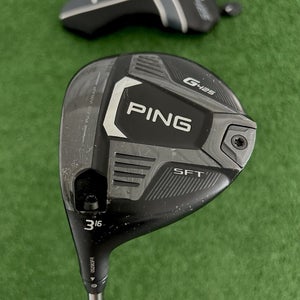 LH Ping G425 SFT 16 Degree 3 Wood w Headcover / Stiff