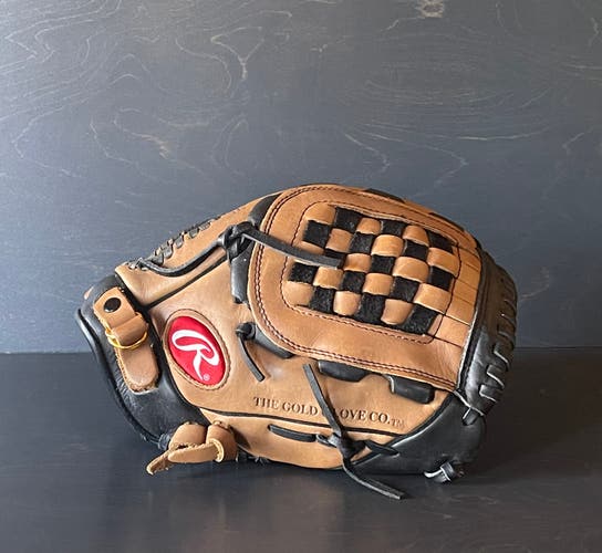 2003 Rawlings Longhorn Series RH Pitcher's Baseball Glove 12" (Used)