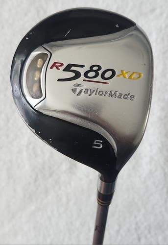 TaylorMade R580 XD 5 Fairway Wood RH; Graphite Shaft