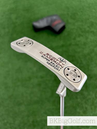 Titleist Scotty Cameron Super Select Newport 34 Putter w Headcover