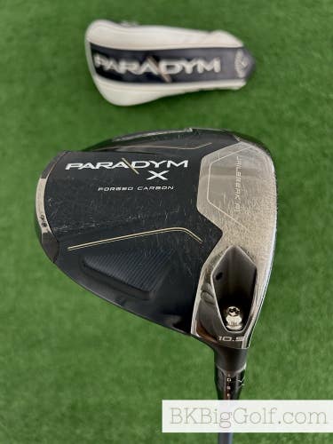 Callaway Paradym X 10.5 Driver w Headcover / Stiff