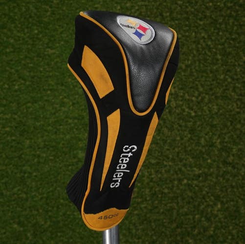 Team Golf Pittsburgh Steelers Driver Headcover 460cc 1 NFL Black / Yellow