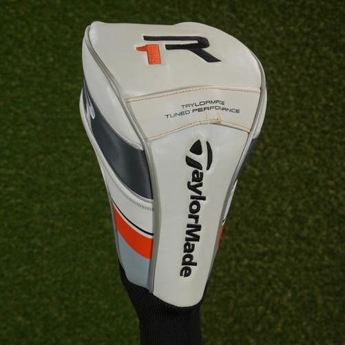 TaylorMade R1 Driver Headcover Sock White / Gray / Orange ~ LOOK!!