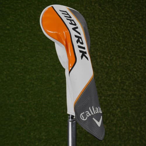 Callaway Mavrik Driver Headcover White / Gray / Orange ~ LOOK!!