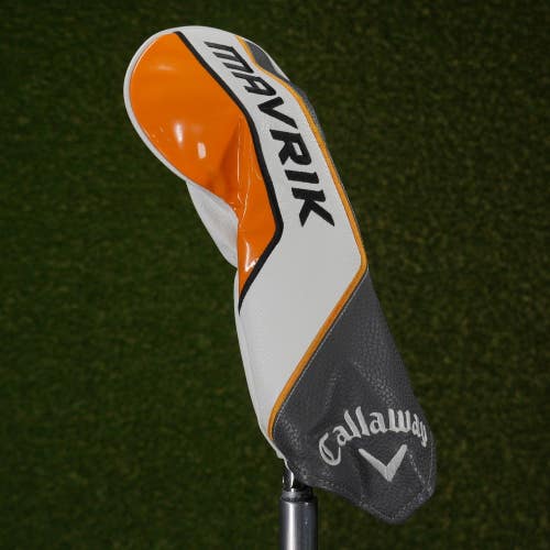 Callaway Mavrik Driver Headcover White / Gray / Orange ~ LOOK!!