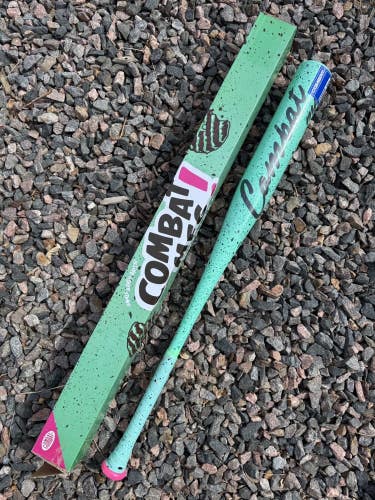 Combat MFG Spec A1 Mint Chip BBCOR Baseball Bat Mint Green Black 33 in / 30 oz