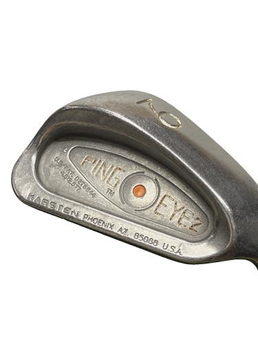 Ping Eye2 9 Iron Orange Dot 2* Flat RH Stiff Steel 35.5 Inches Nice Wrap Grip