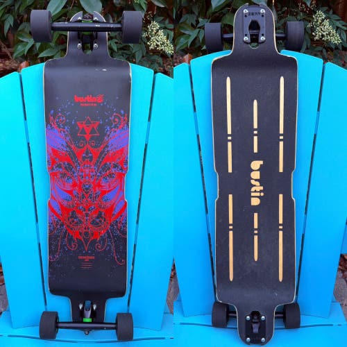 Bustin Longboards Complete Nomad Double Drop Down Complete Longboard Skateboard