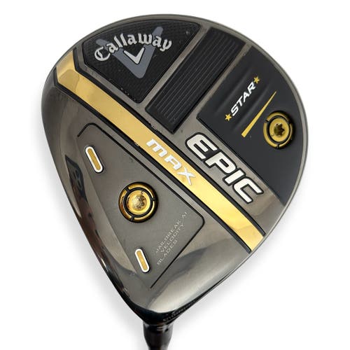 Callaway Epic Max Star 3 Wood 15° Left Handed Regular Flex Graphite Shaft