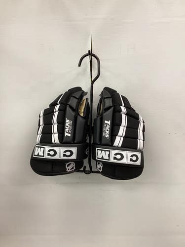 Used CCM TACKS 492 Junior Gloves Black 13" 11851-S000047085