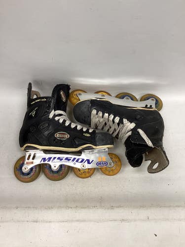 Used Mission Roller Hockey Skates Black Senior 7 11851-S000047103