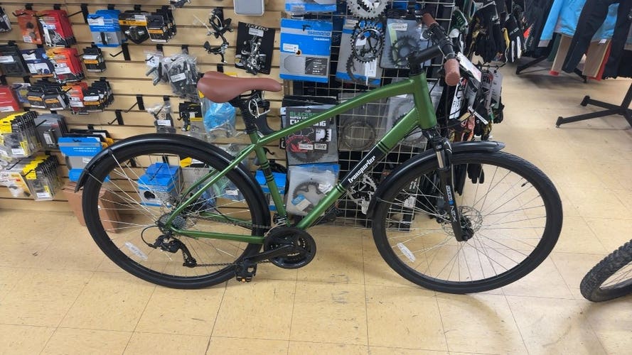 Titan Racing Transporter Boston Hybrid Bike - Green New
