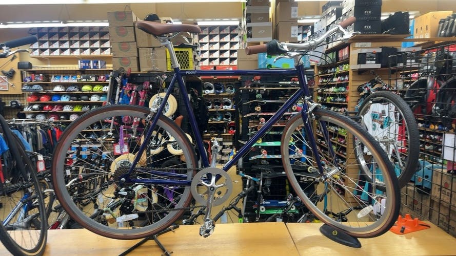 Fyxation Pixel 7 City Bike Blue 58cm-New