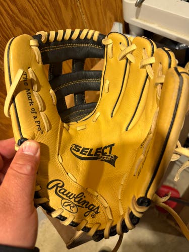 2025 Rawlings Select Series RH Infield Baseball Glove 12" (Used)