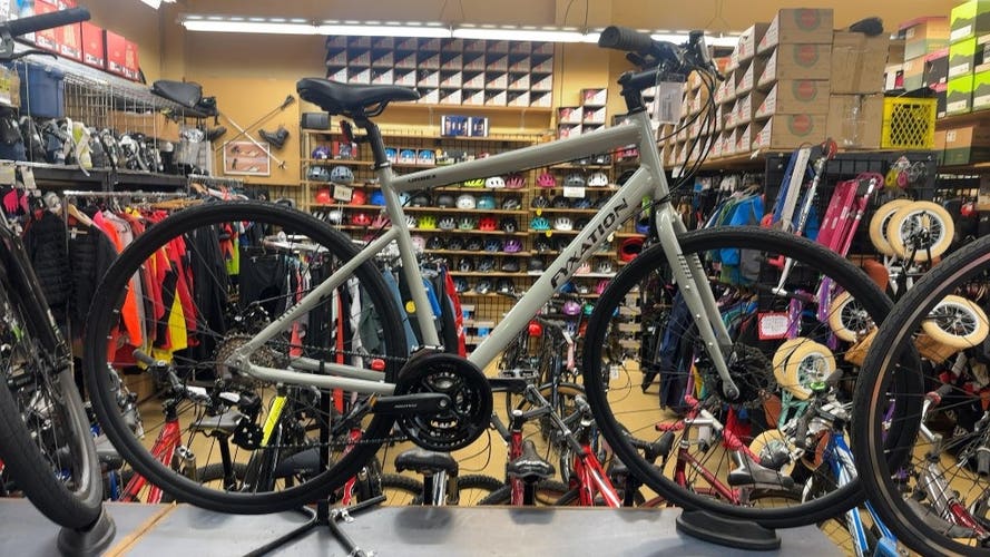 Fyxation Urbex Hybrid Bike Light Grey New Large