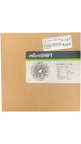 microSHIFT CS-H092 9-Speed Cassette 11-36T New In Box