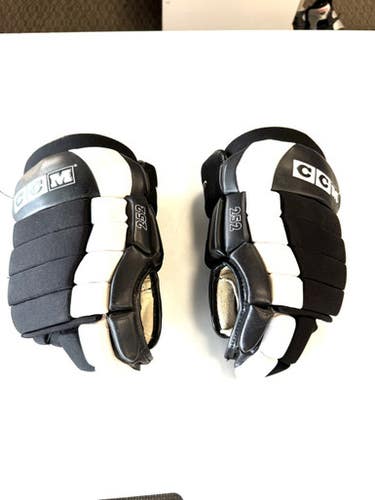 Used CCM 252 Senior Gloves Black 15" 11860-S000309636