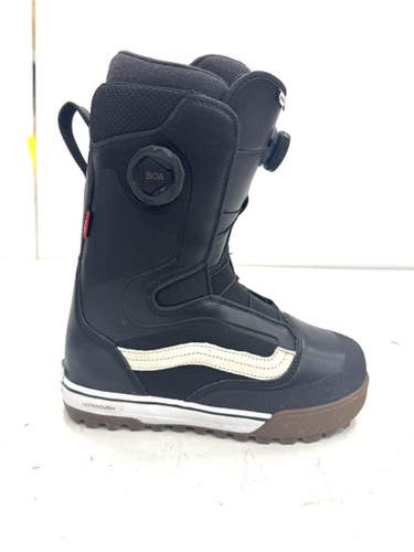 Used Vans AURA PRO BOA 7.5 Mens Snowboard Boots Black Senior 7.5 11860-S000309610