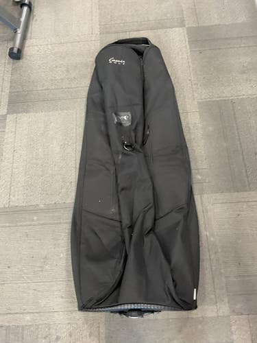 Used GOLF TRAVEL BAG SOFT Travel Bag Black 11614-S000237139