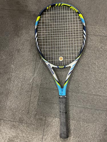 Used Wilson JUICE 100 Adult Tennis Racquet White 4 1/4" 11614-S000237198
