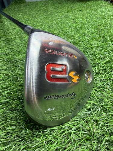 TaylorMade - BURNER 	- 3 Wood 15* - Regular Flex - Graphite - REAX 49 - RH