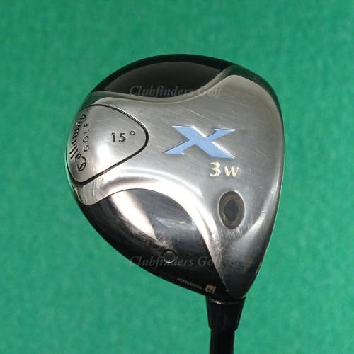 Lady Callaway X 2006 Fairway 15 3w Wood Fujikura Gems 55g Graphite Ladies