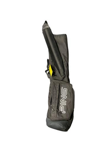 Used Ping CARRY BAG Jr Stand Bag Black 11847-S000035764
