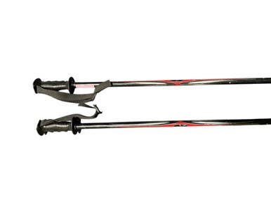 Used Rossignol TEA Mens DH Ski Pole Black 120 cm / 48 in 11847-S000035721
