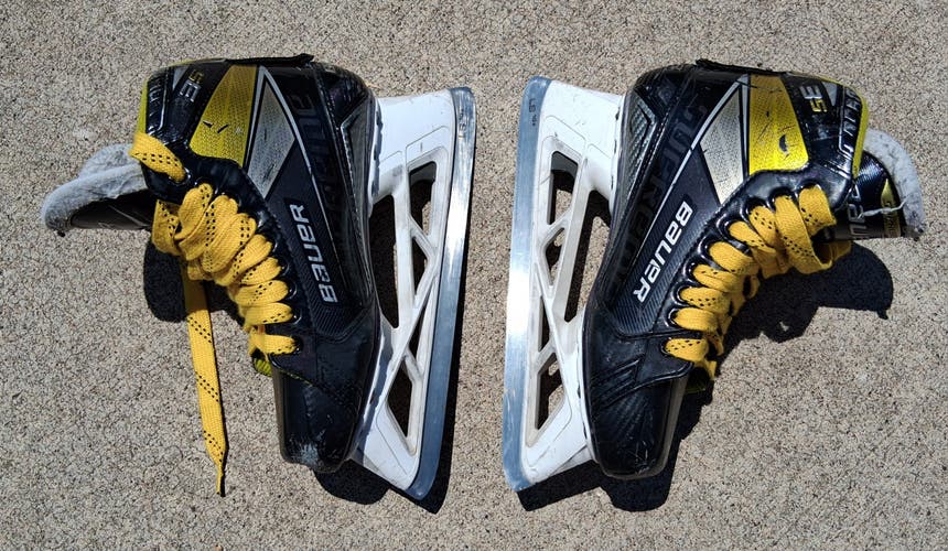 Bauer Supreme 3S Hockey Goalie Skates Regular Width 6 (Used)