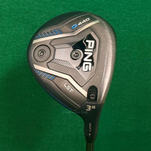Ping G440 LST 15 Fairway Wood 3 Ping Tour 2.0 Chrome 65/S Graphite Stiff w/ HC