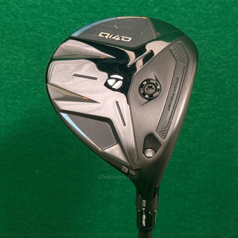 NEW TaylorMade Qi4D Tour 18 Fairway 5 Wood REAX 75-S Graphite