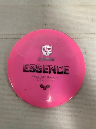 Used Discmania ESSENCE EVOLUTION Disc Golf Driver Pink 174g 11823-S000039414