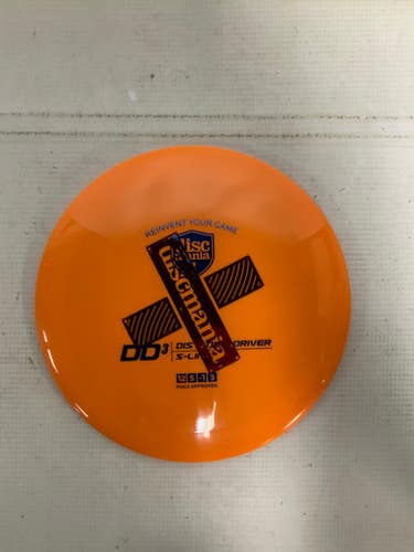 Used Discmania DD3 S-LINE Disc Golf Driver Orange 173g 11823-S000039409
