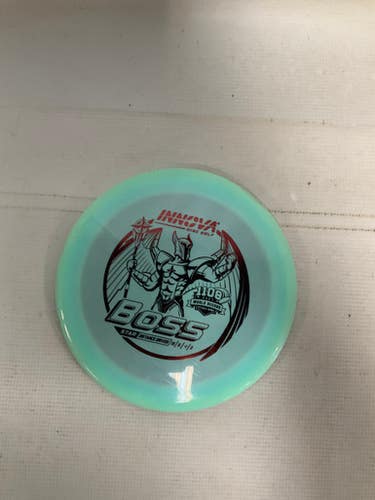 Used Innova BOSS STAR Disc Golf Driver Carolina Blue 150g 11823-S000039395