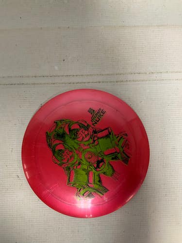Used Discraft NUKE BIG Z Disc Golf Driver Pink 173g 11823-S000039398
