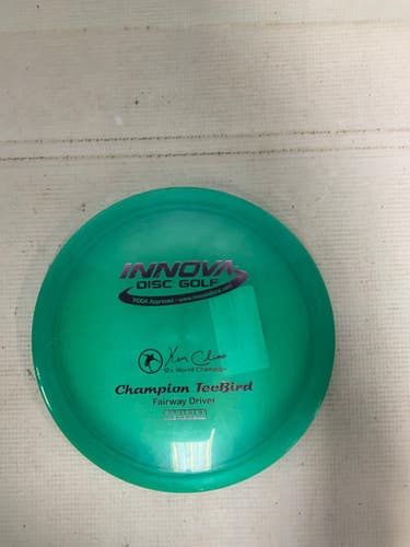 Used Innova CHAMPION TEEBIRD CLIMO Disc Golf Driver Green 11823-S000039378